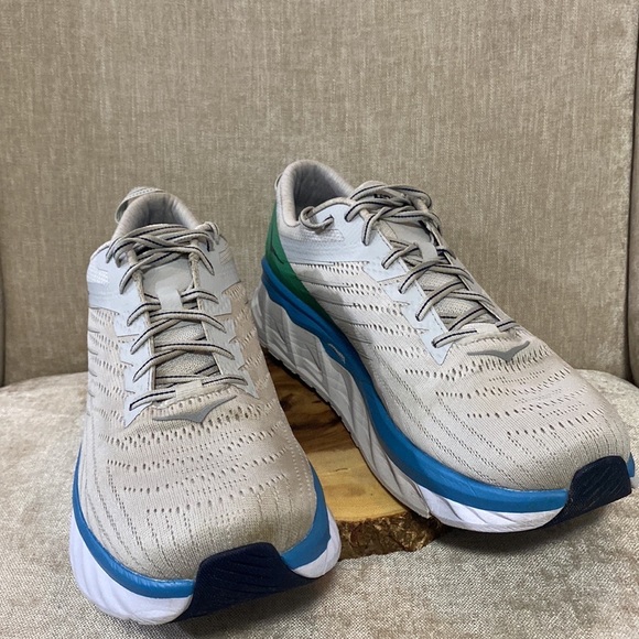 Hoka One One Mens Arahi 4 Gray Running Shoes
Lace Up Size 13 - Picture 9 of 14